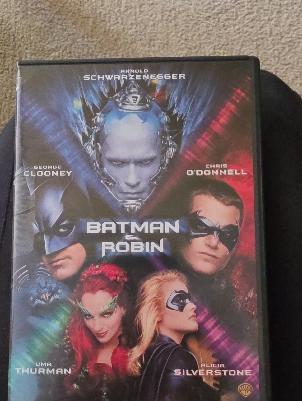 Batman & Robin DVD - Black Case